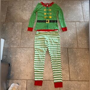 Wondershop Green and Red Elf Pajamas